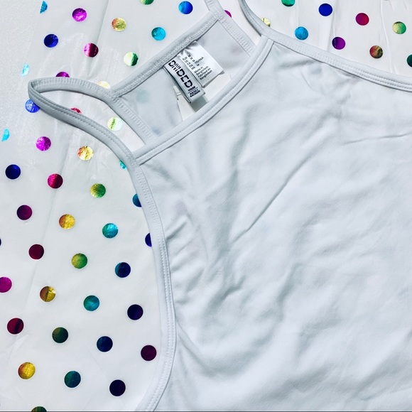 NEW H and M Divided tank top cropped - Picture 3 of 3